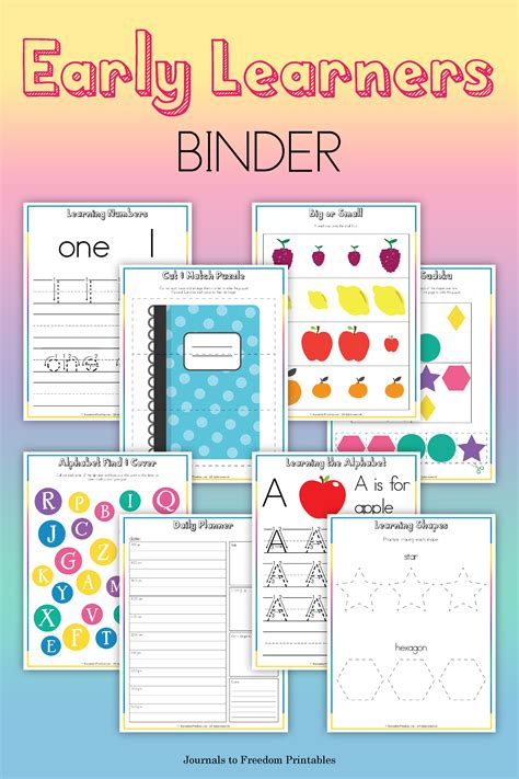 Learning Binder Printables